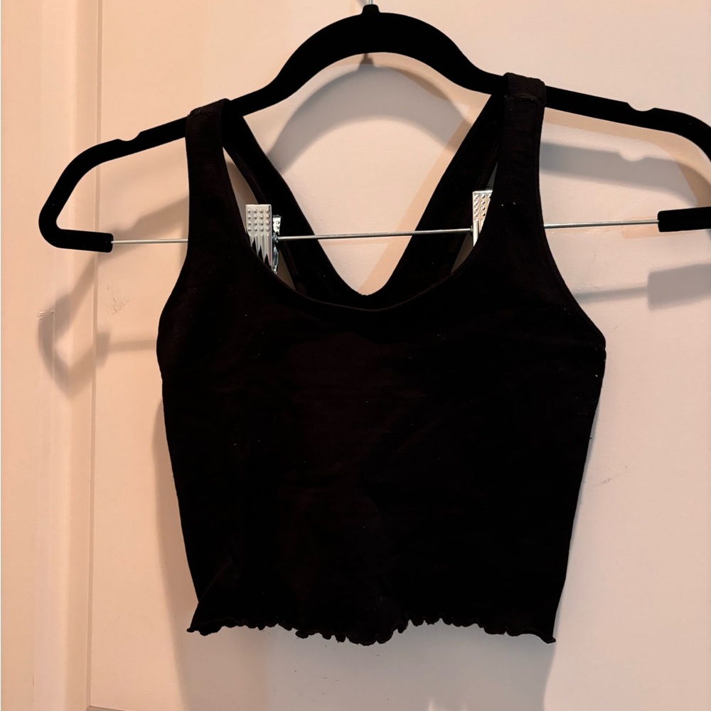 Spiritual Gangster cropped tank top